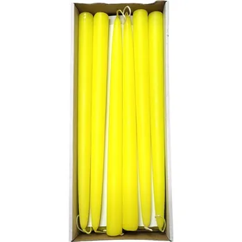 Svíčka Tradiční parafínová svíčka Świat Świec 12 ks