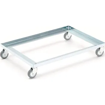 Podvozek pod přepravky, 810x610 mm, 4 otočná kola
