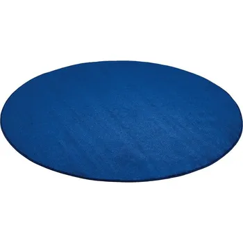 Koberec Kulatý koberec KALLE, Ø1500 mm, modrý