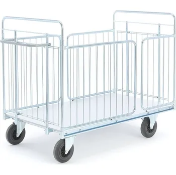 Vozík na balíky CARRIER, s otevíracími stěnami, 1800x850 mm