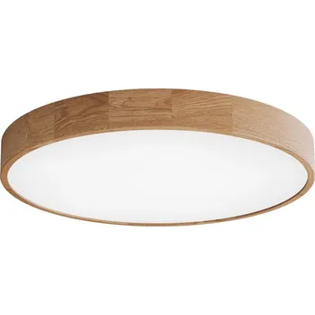 Stropní svítidlo se senzorem CLEO 6xE27/24W/230V pr. 80 cm dub