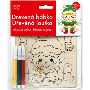 kreativní sada Kreativní sada, Vánoční skřítek, 1 sada