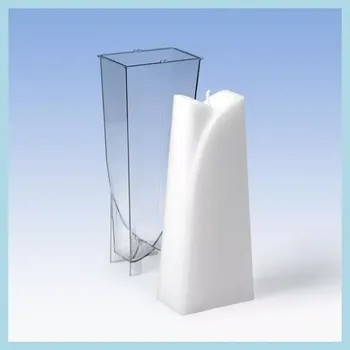 Výroba svíčky Polykarbonátová forma Trpézový oblouk (Forma na výrobu svíček)