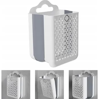 Koš na prádlo Skládací koš na prádlo, velký kontejner na špinavé prádlo, ORGANIZÉR do KOUPELNY