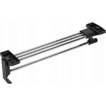 Věšák VÝSUVNÝ VĚŠÁK DO ŠATNÍ SKŘÍNĚ 30cm ATM