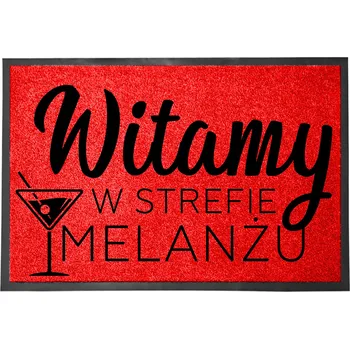 Hotová rohožka z plastu, PVC 60 x 40 cm