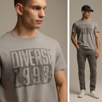 Pánské tričko Pánské tričko s kulatý výstřihem Diverse, velikost L