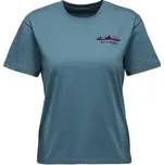 Black Diamond Mountainscape SS Tee Women Creek Blue modrá S