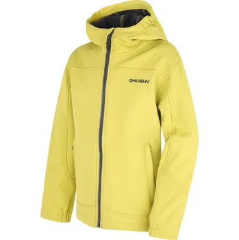 Husky Dětská softshell bunda Simbo K 140-146, lime green