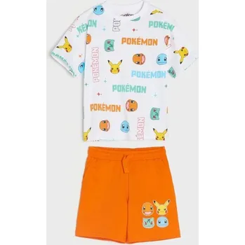 Chlapecké tričko Sinsay - Souprava trička a kraťas Pokémon - oranžová - 5900X-22X - 5900X-22X-128-2