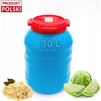 Obraz Sud na zelí a okurky kvašáky Český 30l