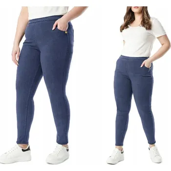 Dámské kalhoty Dámské kalhoty slim fit dlouhé velikost 6XL