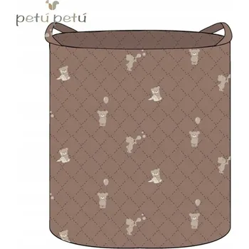 Úložný box Petú Petú Úložný box na hračky pro děti, prošívaný XXL Teddy