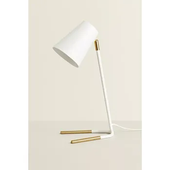 Lampička Leitmotiv Noble Stolní Lampa, barva: Bílá