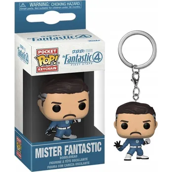 Figurka Funko Pop! FANTASTICKÁ ČTYŘKA Přívěsek Figurka Mr. Fantastic