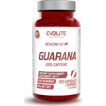 Doplněk Stravy kondicionér Evolite Nutrition guarana kapsle 56 g 100 ml