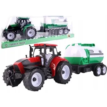 autíčko Traktor s cisternou na kejdu (fekální vůz) - mix modelů