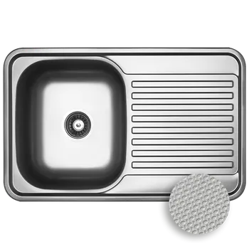 Nerezový dřez Kuchinox Dřez 1 komorový Faro, nerez - SKH_311T, nerez