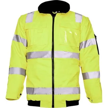 GM SAFETY Bunda reflexní HOWARD žlutá Velikost: L