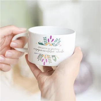 Keramický hrneček "Děkujeme za všechny nezapomenutelné chvíle"