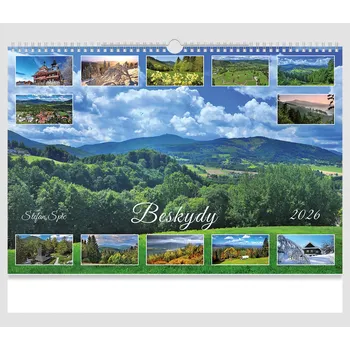 Kalendář Nástěnný kalendář BESKYDY 2026