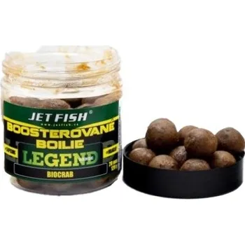 Boilies Boosterované Boilie JetFish Legend Range 20mm 250ml Játra-Ananas/N-Butyric