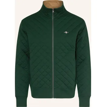 Gant Pánská Prošívaná Bunda, tmavě zelená, 56