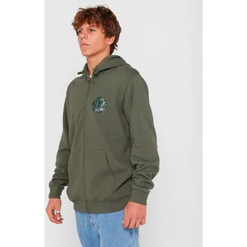 Pánská mikina mikina RIP CURL Wettie Passage Icon Zip Thru CACTUS GREEN velikost oblečení L