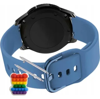 Pouzdro na mobilní telefon Pásek Řemínek pro Rubicon RNCF19, Silikon Modrý Poutko, nastavitelný