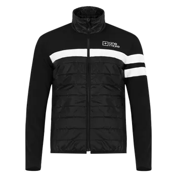 Pánský svetr ONEMORE 611 - ULTRALIGHT PADDED TECH-SWEATER MAN BLACK/BLACK/WHITE Velikost: L