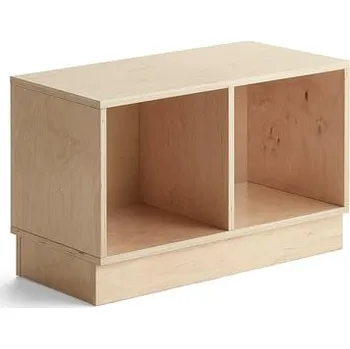 regál Regál RICO, 500x800x375 mm, 2 přihrádky, sokl, bříza