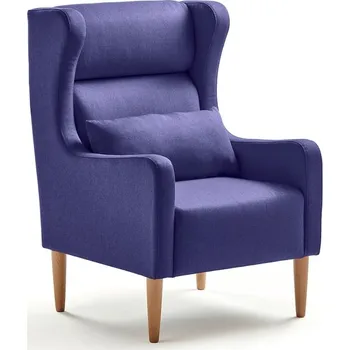 Křeslo Křeslo LUCKY, potah Medley, modrofialová