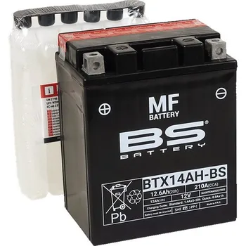 Motobaterie Bezúdržbová motocyklová baterie BS-BATTERY BTX14AH-BS