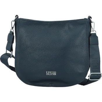Kabelka Trendy dámská koženková crossbody kabelka Candelis, tmavě modrá
