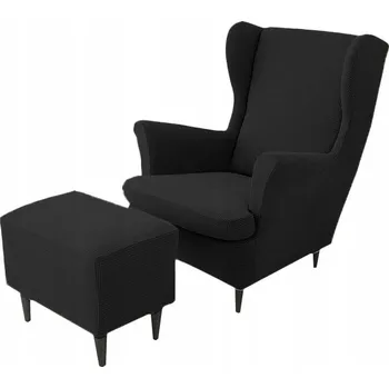 Obraz Potah na křeslo MEBLE ODNOWA černý