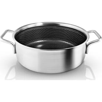 Nádobí EVA SOLO Multifunkční pánev se dvěma držadly, 24 cm Mozaikový keramický povrch Slip-Let®