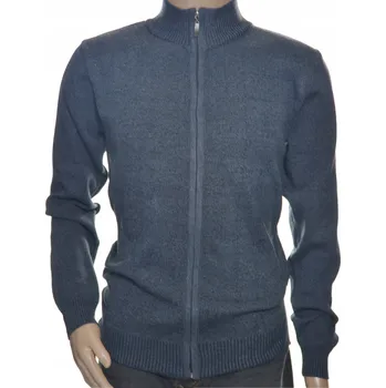 Pánský svetr Must svetr S8159 modrý rolák velikost XXL