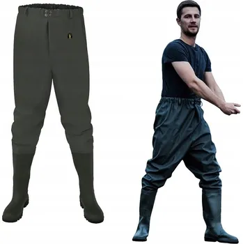 Pracovní oblečení Brodící kalhoty Pros SP03 Green vel. 46 zelené