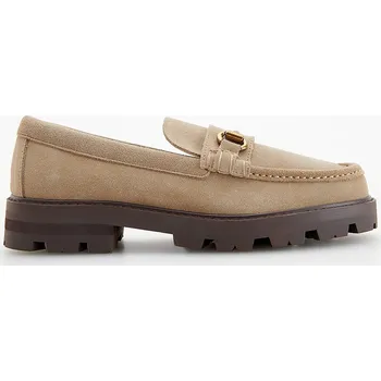 Dámské mokasíny Reserved - Kožené mokasíny - béžová - 174CQ-80X - 174CQ-80X-37