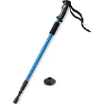 Aga Trekingová hůl Nastavitelná AntiShock, 61–135 cm, modrá, hliníková, pěnové rukojeti STK22157