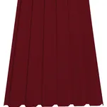 Trapezový plech SAT 35 polyester 0,7 červená RAL3011