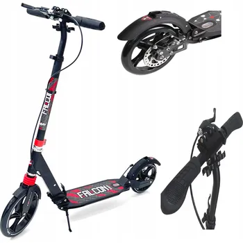 Koloběžka Koloběžka Laubr Sport X Red Falcon, vícebarevná, 2 kolečka