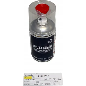 autokoberec VOLVO bezbarvý lak ve spreji OE 31335447