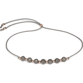 Náramek AGATO Šňůrkový náramek s korálky ze záhnědy HE28R3RG-GY