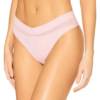 Kalhotky Dámská tanga QF6047E 7Z2 růžová - Calvin Klein Barva: růžova, Velikost: XS