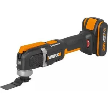oscilační bruska Worx power tools WX696 - Aku multifunkční oscilační bruska 20V Sonicrafter 1x2Ah - Powershare