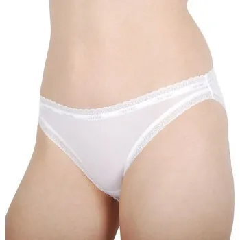 Kalhotky Dámské kalhotky QD3766E 100 bílá - Calvin Klein Barva: Bílá, Velikost: S