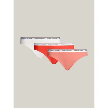Dámské spodní prádlo Dámské kalhotky 3PACK UW0UW04895 0VG ecru/korálová/lososová - Tommy Hilfiger Velikost: S