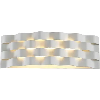 Nástěnné svítidlo Nástěnné svítidlo Italux bílé s integrovaným LED zdrojem 6 W