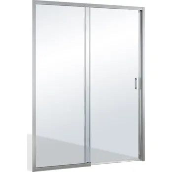 Roth LYG2L Sprchové dveře do niky 140 cm, posuvné, levé, Brillant/Transparent, 1135008300